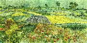 Vincent Van Gogh slatten vid auvers-sur-oise France oil painting artist